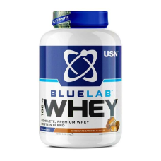 Сироватковий протеїн, Blue Lab 100% Whey Premium Protein 2000 g, Шоколад-карамель
