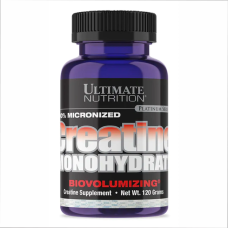 Креатин моногідрат, Ultimate Nutrition Creatine Monohydrate - 120g, Unflavoured
