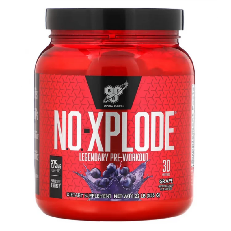Передтренувальний комплекс з кофеїном, BSN, N.O.-Xplode 3.3 Pre-Workout - 555 г