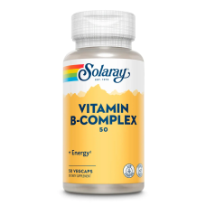 Комплекс вітамінів групи Б, Solaray Vitamin B-Complex 50 - 50 vcaps
