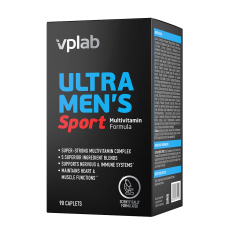 Мультивітаміни для чоловіків, VPLAB Ultra Men“s Sport Multivitamin - 90 caplets