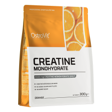 Креатин моногідрат, OstroVit Creatine Monohydrate - 300g, Апельсин