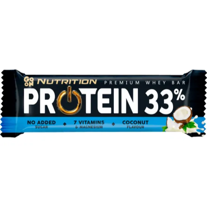 Протеїновий батончик, Protein 33% Bar - 50g, Coconut (Кокос)