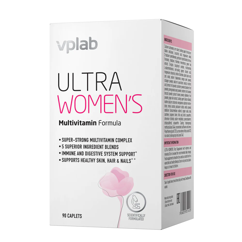 Мультивітаміни для жінок, Ultra Women Multivitamin Formula - 90 caplets