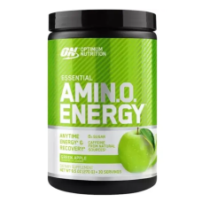 Комплекс амінокислот, Optimum Nutrition, Essential Amino Energy, 270гр (30 порцій), Зелене яблуко