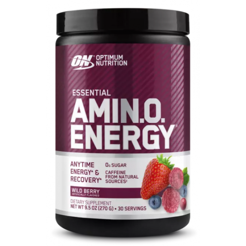 Комплекс амінокислот, Optimum Nutrition, Essential Amino Energy, 270гр (30 порцій)