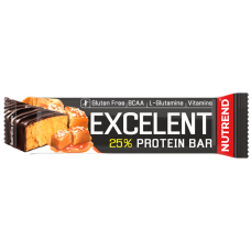 Протеїновий батончик, Nutrend Excelent Protein Bar, 85г, Солона карамель