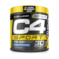 Передтренувальний комплекс, Cellucor C4 Sport Pre-workout - 288g Ice Blue Raspberry