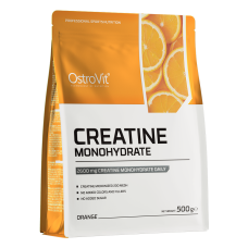 Креатин моногідрат, OstroVit Creatine Monohydrate - 500g, Апельсин