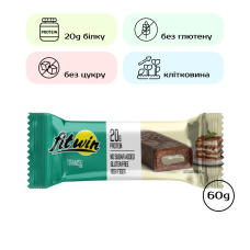 Протеїновий батончик, FitWin - 60g Tiramisu