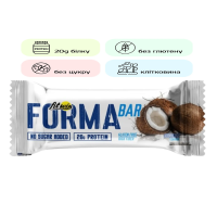 Протеїновий батончик, Forma Bar - 60g Coconut