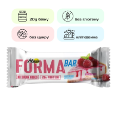 Протеїновий батончик, Forma Bar - 60g Raspberry Cheesecake