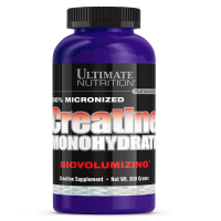 Креатин моногідрат, Ultimate Nutrition Creatine Monohydrate - 300g, Unflavoured (Без смаку)