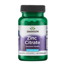 Цинк, Zinc Citrate 30 mg - 60caps