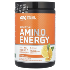 Комплекс амінокислот, Optimum Nutrition, Essential Amino Energy, 270гр (30 порцій), Апельсин
