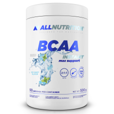 BCAA AllNutrition Max Support Instant - 500g, Bubble Gum