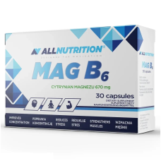 Магній B6, ALLNUTRITION MAG B6 -30капсул