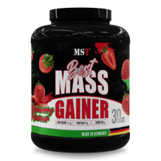 Гейнер, MST BEST Mass Gainer Strawberry (Полуниця) 3 kg