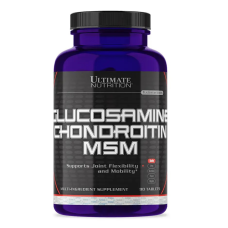 Глюкозамін Хондроїтин МСМ, Ultimate Nutrition Glucosamine Chondroitin MSM - 90 tabs