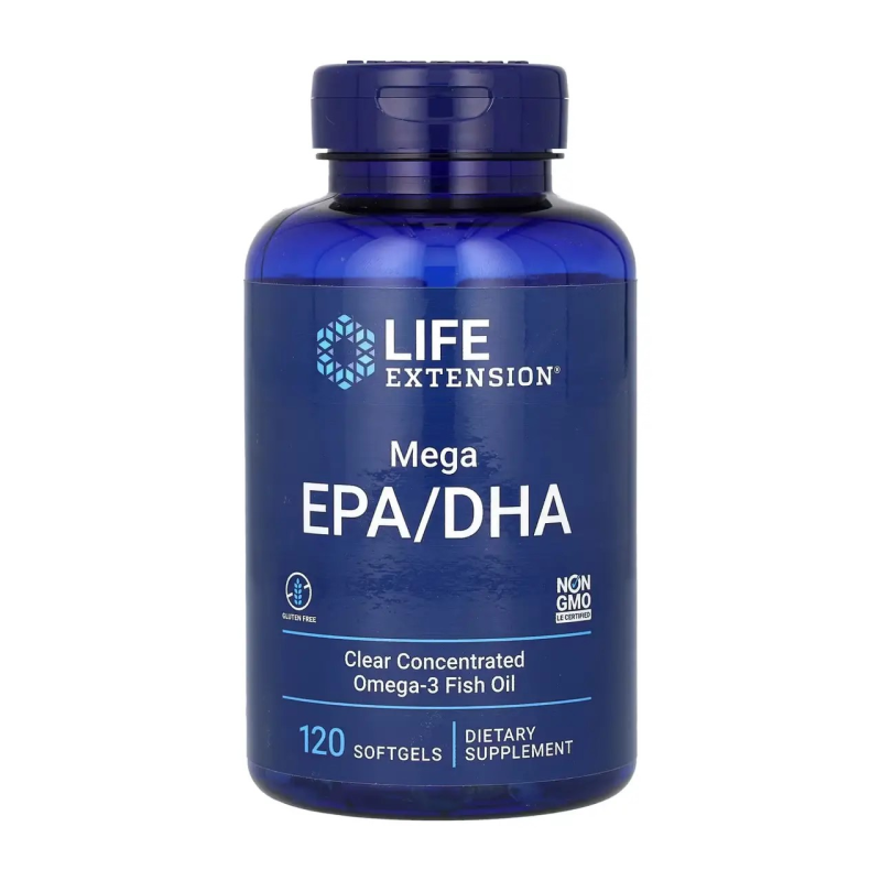Риб'ячий жир, Mega EPA/DHA - 120 softgels
