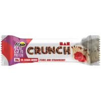 Протеїновий батончик Crunch Bar ЛІЧІ ПОЛУНИЦЯ без цукру 50 г 25%
