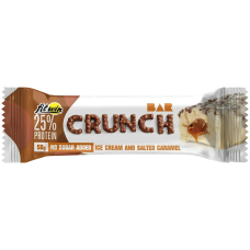 Протеїновий батончик Crunch Bar МОРОЗИВО СОЛЕНА КАРАМЕЛЬ без цукру 50 г 25%