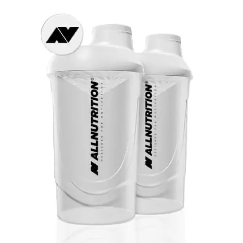 Shaker - 600ml Opal White 2LOGO Shaker - 600ml Opal White 2LOGO