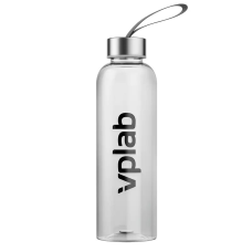 Пляшка для води, VPLAB Plastic bottle black logo - 580ml